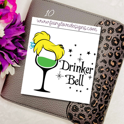 Magical Booze - clear format stickers