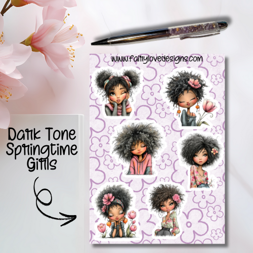 Dark Tone Springtime Girls