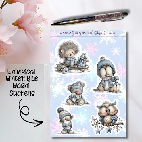Whimsical Winter Blue