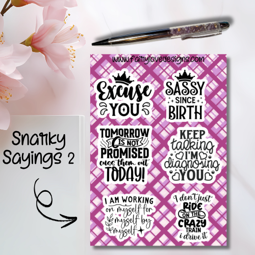 Snarky Sayings 2