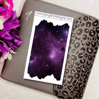 Galaxy rip Washi