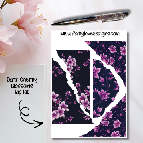 Dark Cherry Blossoms Rip Kit