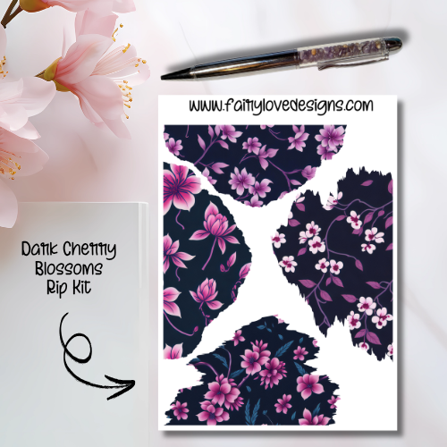 Dark Cherry Blossoms Rip Kit