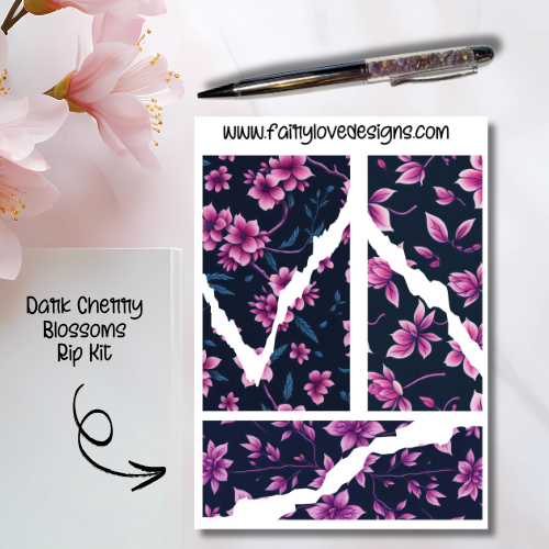 Dark Cherry Blossoms Rip Kit