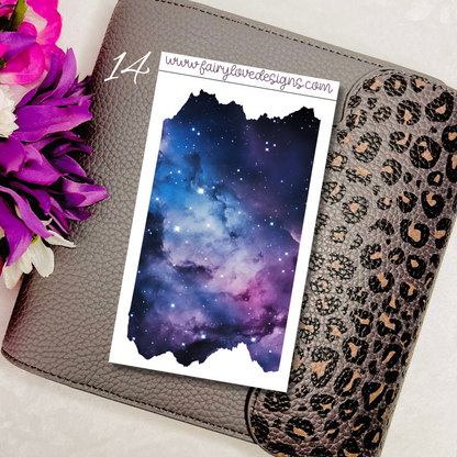 Galaxy rip Washi