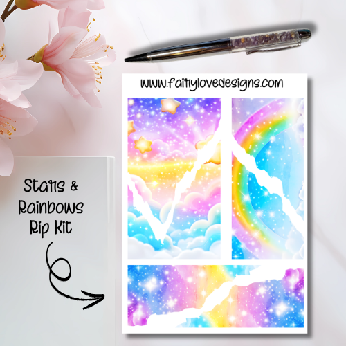 Stars and Rainbows Rip Kit