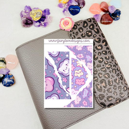 Kawaii Stars and Clouds Washi Kit