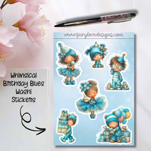 Whimsical Birthday Blues