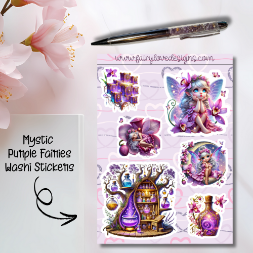 Mystic Purple Fairies