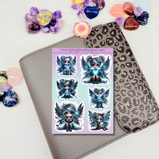 Blue Butterfly Fairies
