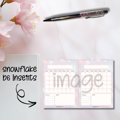 Snowflake B6 Disc Inserts