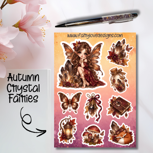 Autumn Crystal Fairies