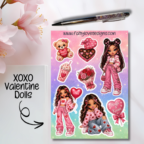 XOXO Valentine Dolls