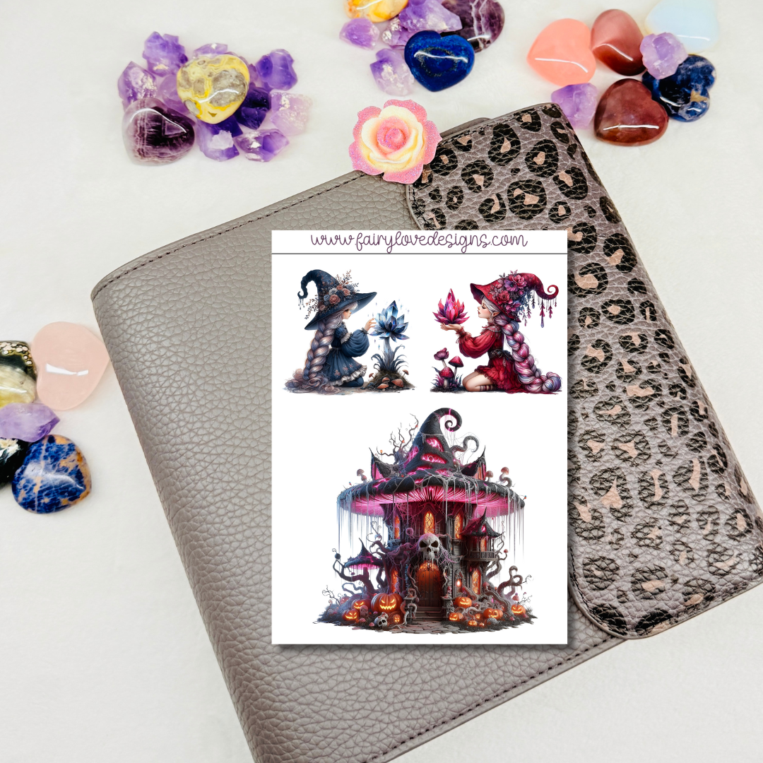 Crystal Witches and their Homes