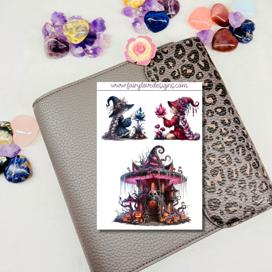 Crystal Witches and their Homes