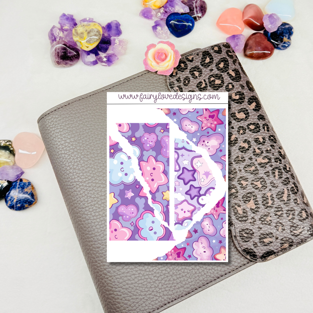 Kawaii Clouds Washi Kit