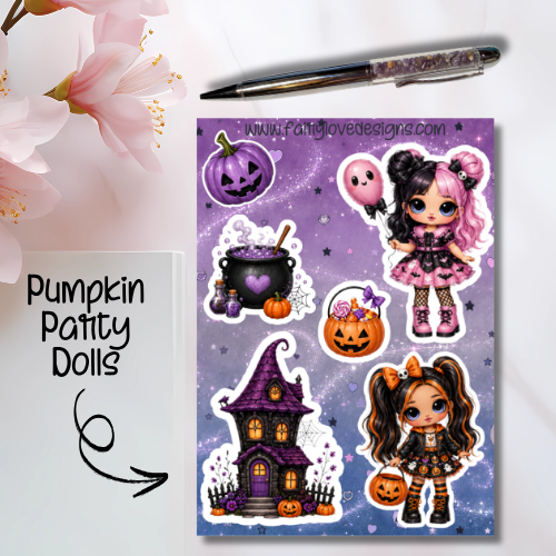 Pumpkin Party Dolls