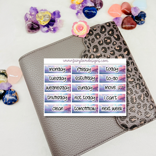 Lunar Moon Planner Kit