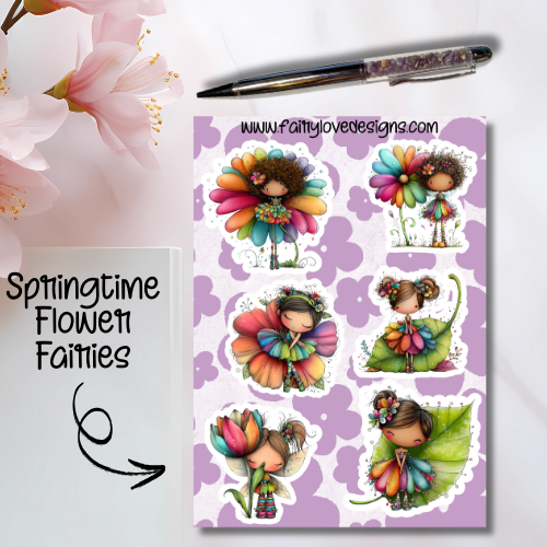 Springtime Flower Fairies