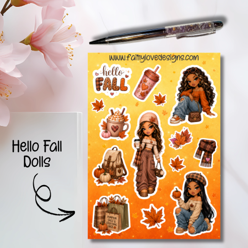 Hello Fall Dolls