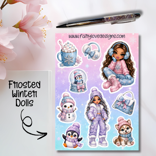 Frosted Winter Dolls
