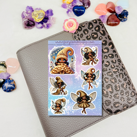 Dark Tone Winter Glam Fairies