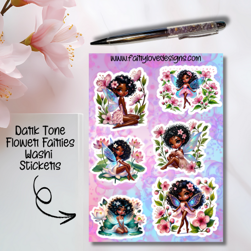 Dark Tone Flower Fairies