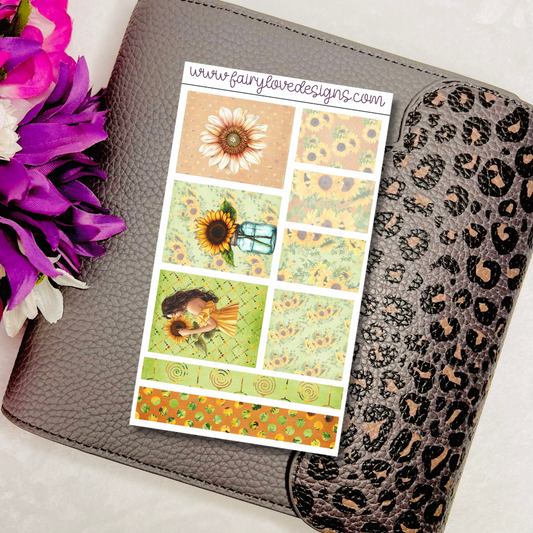 Sunflower Planner/Journal Kit