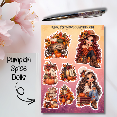 Pumpkin Spice Dolls