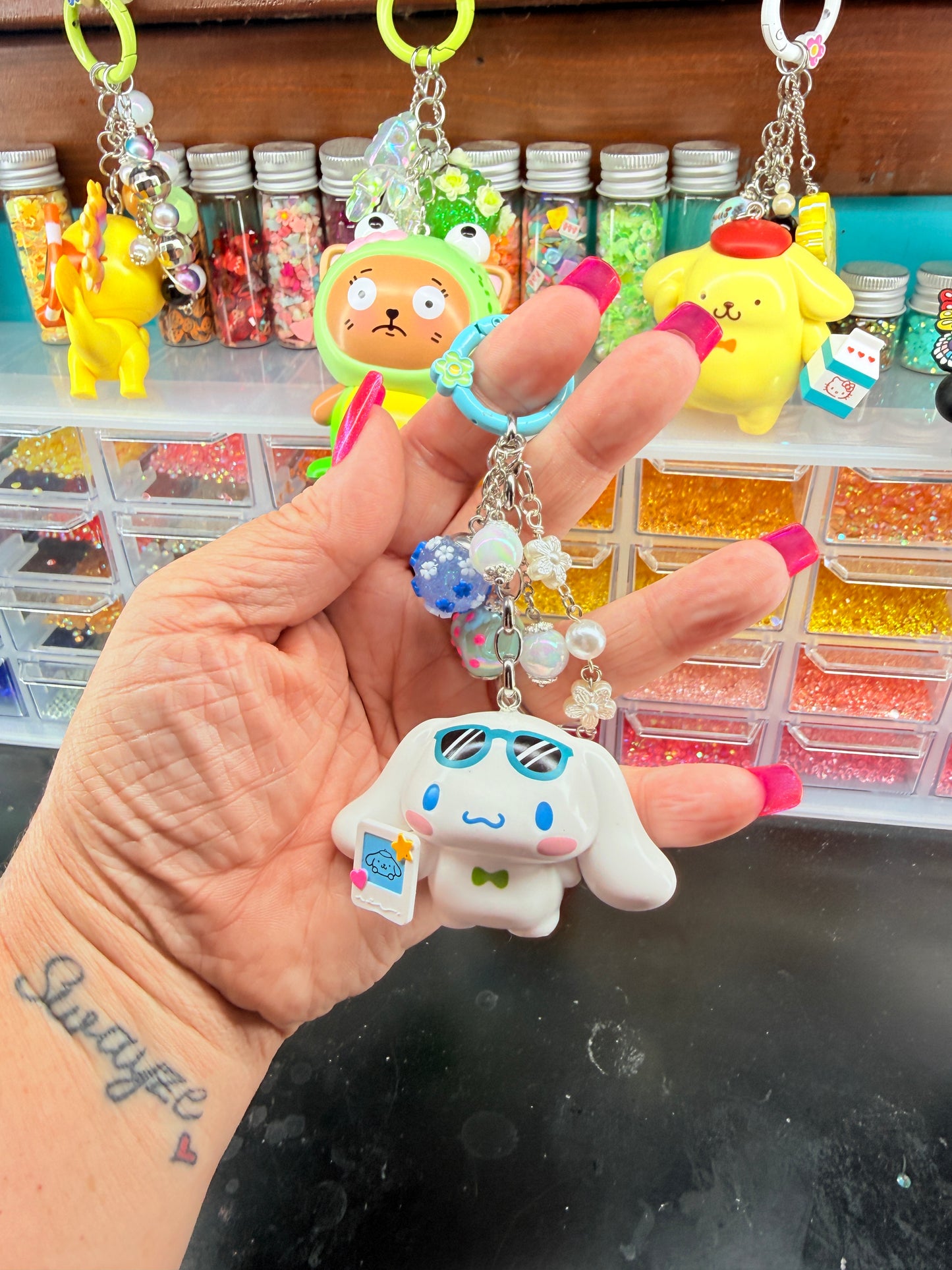 Cinni Junk Keychain/Bag Charms