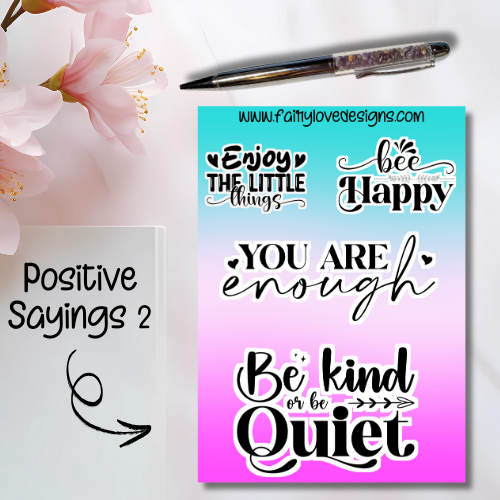 Positive Sayings 2