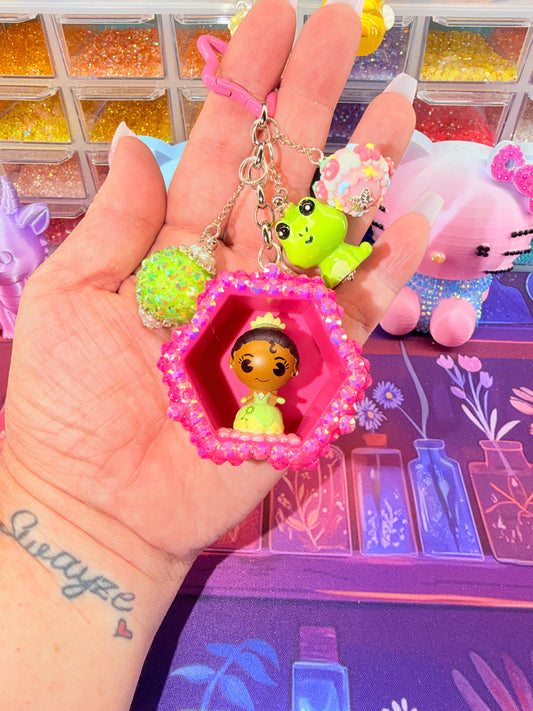 Louisiana Princess Junk Keychain