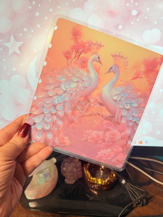 Pink Peacock B6 Disc Bound