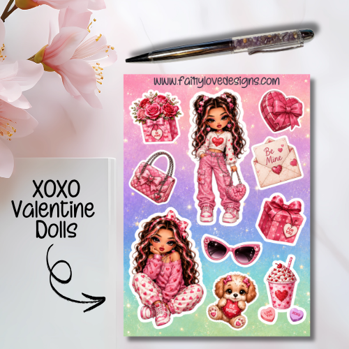 XOXO Valentine Dolls