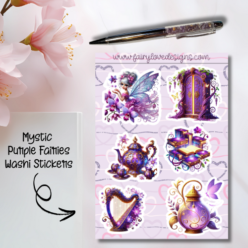 Mystic Purple Fairies