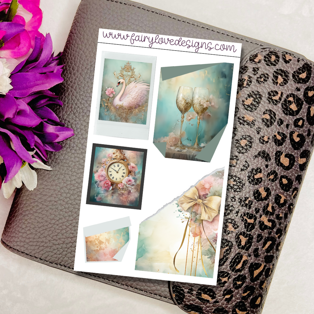 Pink Swan Journaling Kit