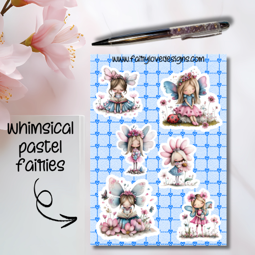 Whimsical Pastel Fairies