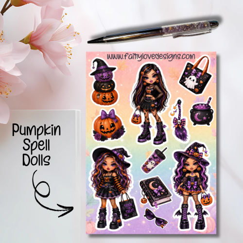 Pumkin Spell Dolls