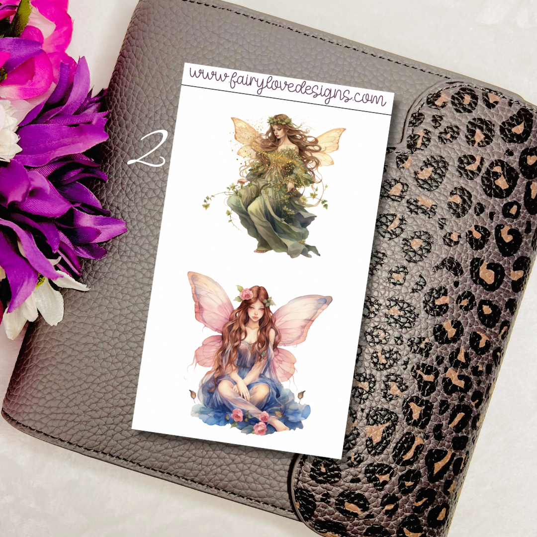 Fairies for Journaling and Planner Spreads