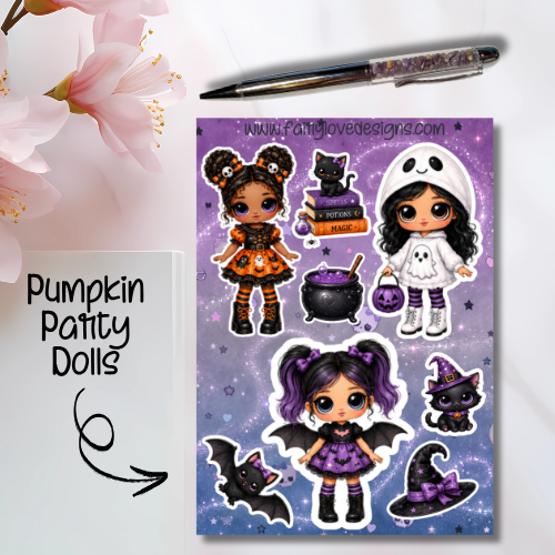 Pumpkin Party Dolls