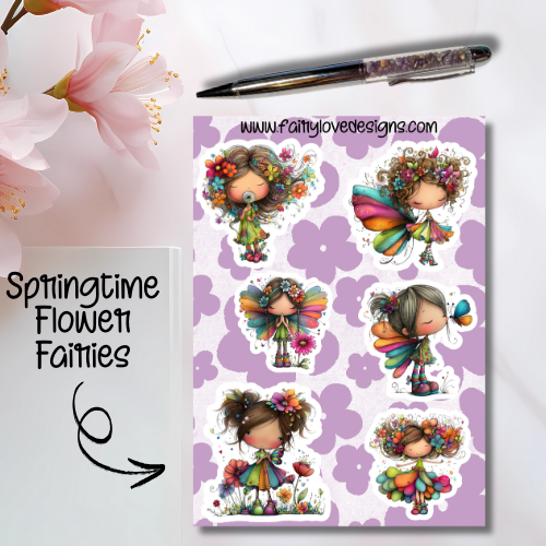 Springtime Flower Fairies