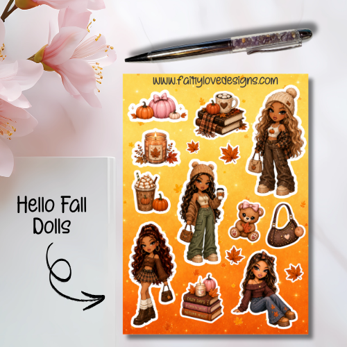 Hello Fall Dolls