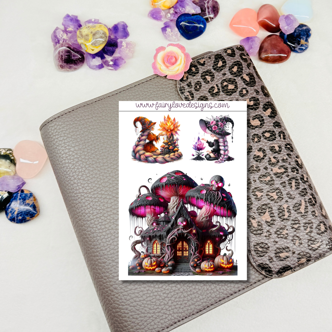 Crystal Witches and their Homes