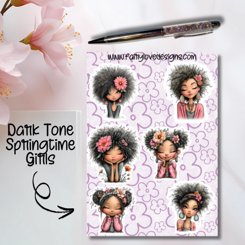 Dark Tone Springtime Girls