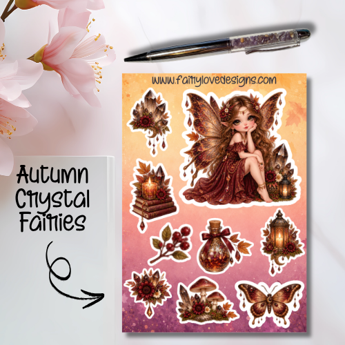 Autumn Crystal Fairies