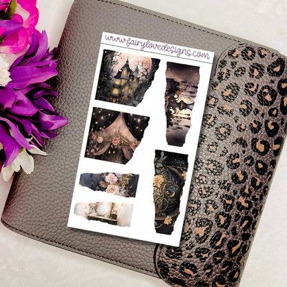 Black Swan Torn Journaling Kit