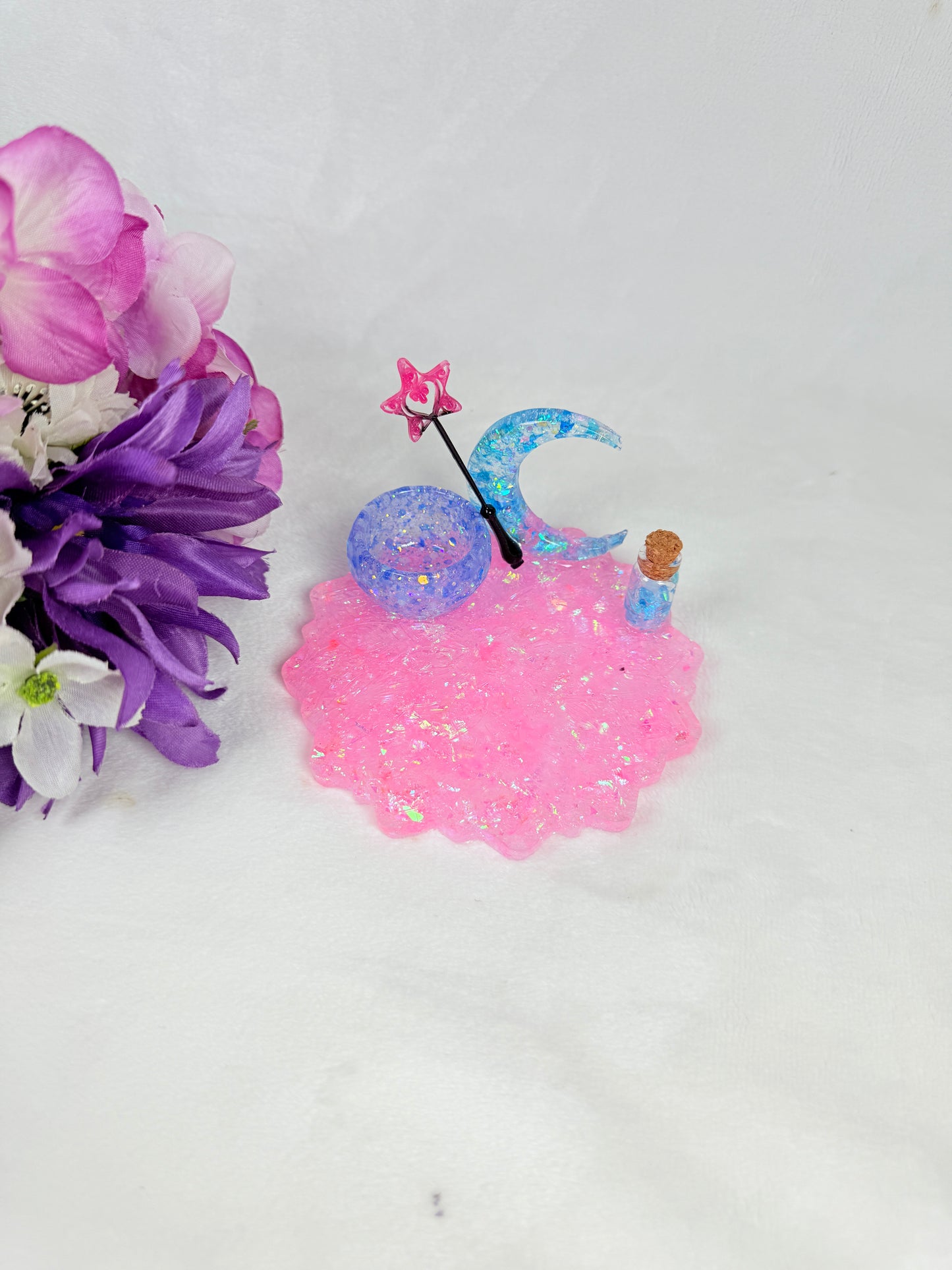 Pink Aurora Fairy Tray