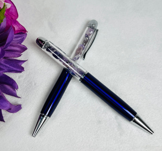 Purple Barrel Pen filled with Dream Amethyst