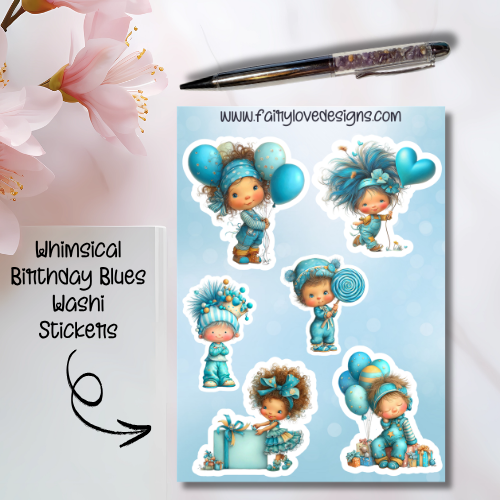 Whimsical Birthday Blues