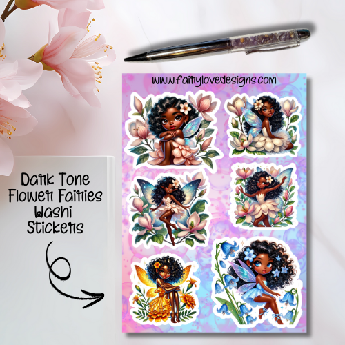 Dark Tone Flower Fairies